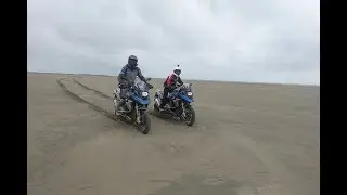 BMW GS Trophy Female Team - Stephanie and Sonia Training