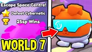 I Found WORLD 7 UPDATE EARLY in Arm Wrestle Simulator..