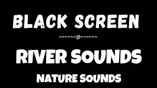 River Sounds For Sleeping ASMR River Rain for Insomnia - Nature River Flowing Sound for Sleeping