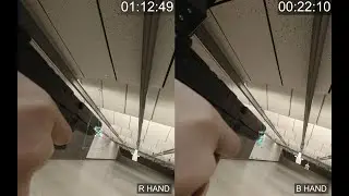 Glock 34 Recoil Analysis One-Handed & Two-Handed