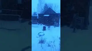 Огромный снег