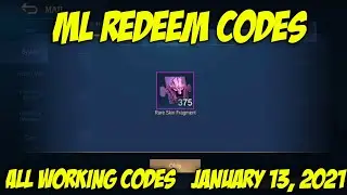 ML REDEEM CODES JANUARY 12, 2020-ALL WORKING CODES IN MOBILE LEGENDS