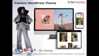 Responsive Fashion Store WordPress Theme