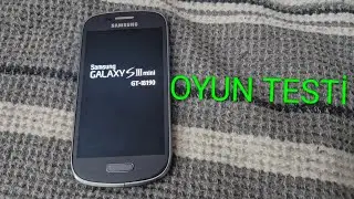 Samsung S3 Mini Oyun Testi