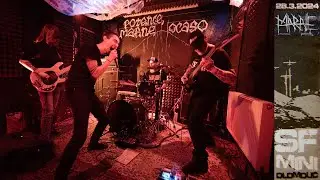 MARNE live at SF Mini Olomouc 28.3.24 (Grindcore crust hardcore punk blastbeats)