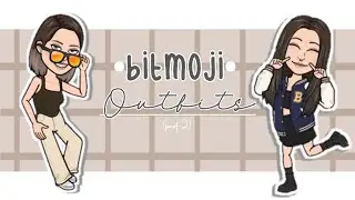 Aesthetic Bitmoji Outfits | How to make bitmoji aesthetic (step by step) | pt. 2