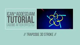 Membuat Video Loops TRAPCODE 3D STROKE  | Tutorial After Effects