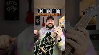 How to play ‘Hotline Bling’ by Drake/Billie Eilish (Ukulele Tutorial) 