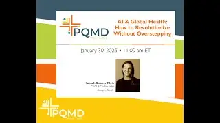 Pillar Talk - AI & Global Health: How to Revolutionize Without Overstepping (1/30/2025)
