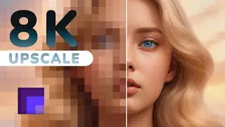 Creative Upscaler - AI Super Resolution with Flair and Control - Enlarge Images upto 8K