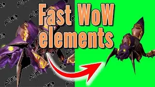 A quicker way to greenscreen WoW models!