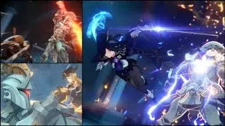 Estas Si Son Animaciones!!🗿 | Combate épico | Cinemática Rapperia: Acto 1 | Genshin Impact