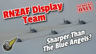 RNZAF Black Falcons Team Dazzles Crowd