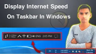 👉 How to Show Internet Speed in Taskbar #shorts