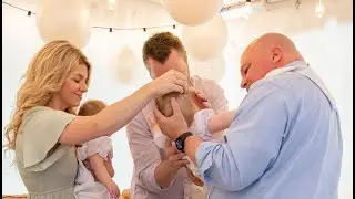 The Baptism of our Twin Girls