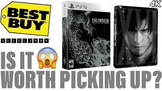 Final Fantasy 16 Deluxe Edition Best Buy Exclusive #steelbook #unboxing and #review #fyp