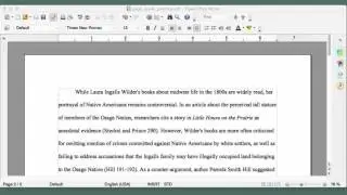 25. Inserting Page Breaks in OpenOffice Writer