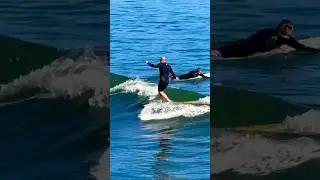 Quote in the description 🤙 #LongboardSurfing #ZeroToLongboard #OffTheWax #Capitola #SantaCruz
