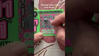 Winning lottery tickets from Illinois same as from Florida #scratchers #fun #scratchofftickets ￼