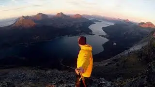 Eksponert klyvetur på Trolltind og Breitind