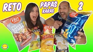 PROBAMOS LAS PAPAS/PATATAS CON LOS SABORES MAS EPICOS DEL MERCADO2  Jordi y Bego Momentos Divertidos