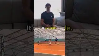 This video shows the best way for kids to start tennis 👧👦 
