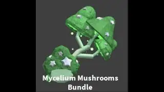 I BOUGHT THE *NEW* MYCELIUM MUSHROOM BUNDLE IN ROBLOX FLEE THE FACILITY!