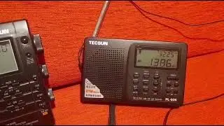 Radio Obrecht 1386 khz 25/10/2024 sign on Tecsun Pl 606