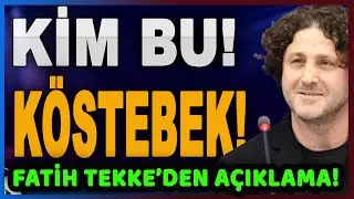 Trabzonspor'a Köstebek Kim? Fatih Tekke Ne dedi? Transferler | Bilal Kureş