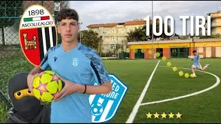 ⚽️🥷 | 100 TIRI CHALLENGE | SALVATORE LA MONICA (il NINJA)