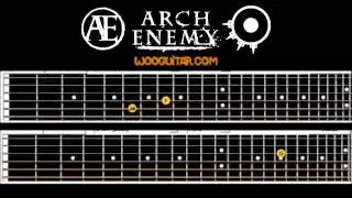 Arch enemy Down to nothing Guitar Lesson