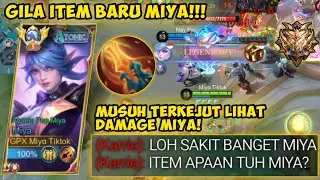 ITEM TERBARU UNTUK MIYA! KETEMU MUSUH META MPL! TERNYATA BEGINI DAMAGE NYA! | TOP GLOBAL MIYA - MLBB