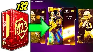 32 NEW Fan Appreciation Packs Build My Team!