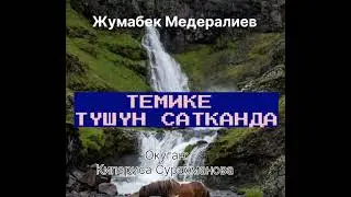 ЖУМАБЕК МЕДЕРАЛИЕВдин "ТЕМИКЕ ТҮШҮН САТКАНДА" аңгемеси