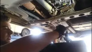 Toyota Landcruiser A750F Automatic Transmission Filter Service & Fluid Level Check How To DIY