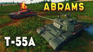 Т-55а проти АБРАМС - у грі Gunner, HEAT, PC!