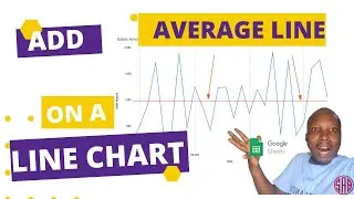 How to add an Average line on a line chart