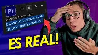 ¡TEXTO A VIDEO! con INTELIGENCIA ARTIFICIAL en  ADOBE PREMIERE PRO