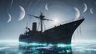 Phantom Fleet: Ghost Ships in a Digital Ocean 🌊 Liminal Ambient Drift (Non-verbal)