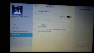 Toshiba cl45.  Can't change boot UEFI boot Mode.  Impossible after disabling Secure Boot.
