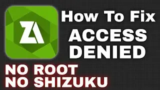 How To Fix ZArchiver Access Is Denied Error Without Root And Shizuku