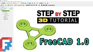 FreeCAD 1.0 Tutorial #4 | How to learn FreeCAD | FreeCAD 1.0 for beginners #freecadtutorial #freecad