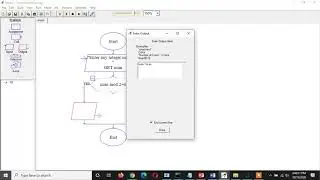 2 Flowchart in Raptor to CheckOddEven using Selection symbol