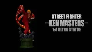 Street Fighter KEN MASTERS 1:4 Ultra Statue !