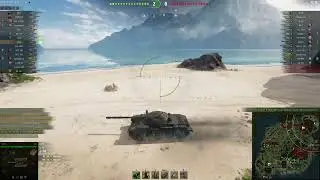 Т62 ДЕЛАЕТ БОЙ.УСТРИЧНЫЙ ОСТРОВ