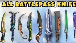 Valorant All Battlepass Knifes Animations (Episode 1- Episode 10)