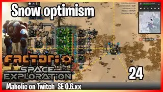 ⚙️Factorio Space exploration 0.6 Mod✅🏭➡️Post Logistics goal building x024