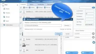 how to backup contacts from iPhone to pc
