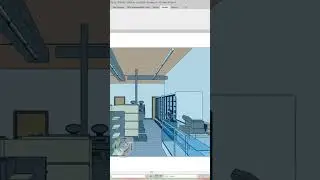 Revit walkthrough using navigation well