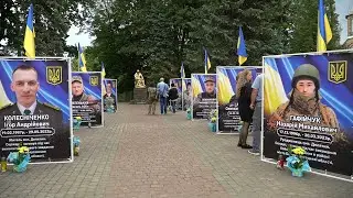 Відкриття Алеї Слави у Делятині 